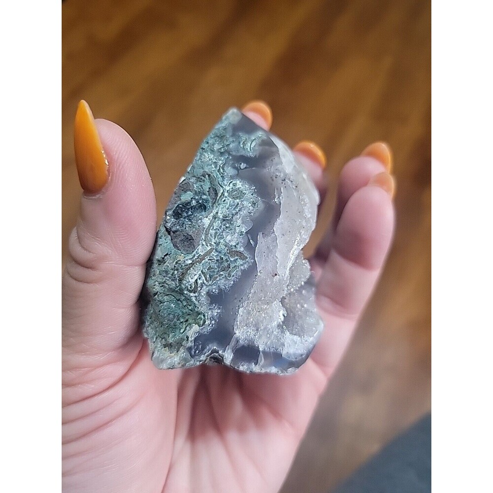 Amethyst Free-form 200g 2x4 druzy sugary from brazil - Picture 5 of 8